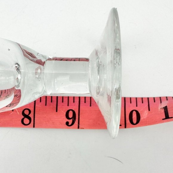 Set of 5 Vases Clear Glass Misc Shapes and Sizes - Picture 11 of 16